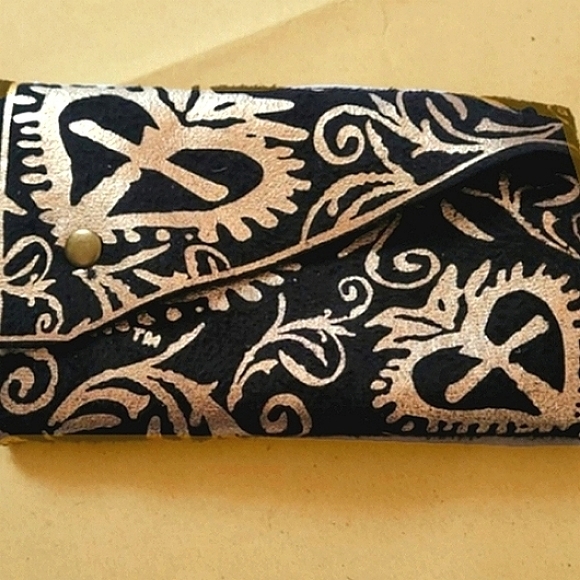 ? Virgins Saints & Angels Indus Embellished Belt Buckle + Pouch NEW main image 8